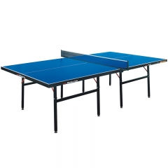 Mesa de tenis de mesa plegable simple de bajo precio para entretenimiento