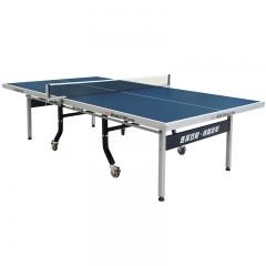 Doble plegable tabla de tenis de mesa portátil para la formación