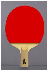 raqueta de tenis de mesa de madera de caucho ittf
