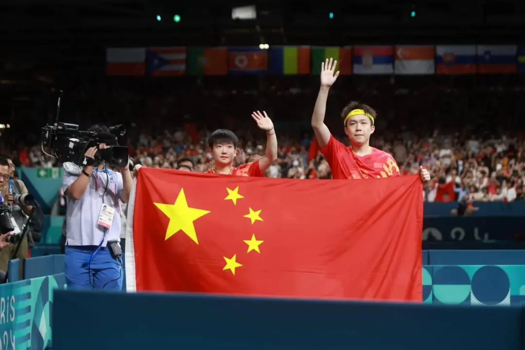 Los productos de tenis de mesa de Piscis fueron testigos de la primera medalla de oro en tenis de mesa de dobles mixtos de Wang Chuqin/Sun Yingsha en los Juegos Olímpicos de París.